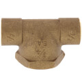 Product Image of 1/2" x 1/2" x 3/4" C x C x F Cast Brass Tee (Lead Free)