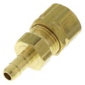 Product Image of 1/4" Barbed x 1/4" Compression Adapter Pneumatic Fitting