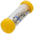 Product Image of Plastic Tube Container w/ 6 Valve Cores and 1 Core Wrench Tool (10 Pack)