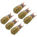 Product Image of Braze On Self Piercing Copper Saddle Valve for 1/4" OD Tube (6 Pack)
