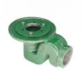 Product Image of Clamp Down Drain Cast Iron, Integral Trap 2" Throat, 2" Threaded Side Outlet