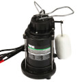 Product Image of 1/3 HP, Epoxy Coated Cast Iron Auto Submersible Sump Pump w/ Vertical Float Switch