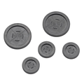 Product Image of Grommet Accessory Pack For Structured Media Centers, Includes (3) 1" And (2) 2" Rubber Grommets