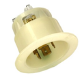 Product Image of 20A, 120/208V Flanged Inlet Locking Receptacle, Industrial Grade
