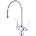 Product Image of 1.5 GPM Two Handle Bar/Pantry Faucet w/ 8-1/16" Spout (Chrome), 0287-ELS19