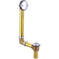 Product Image of Multi-Tub Centralift Lift & Turn Drain for 14"-16" Tubs, Direct Drain (Chrome), 1646-D