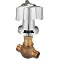 Product Image of 1/2" NPT x Sweat Tile Stop Rough-In Valve (Chrome), 80607-M1/2