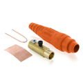 Product Image of 18 Series Plug, Female, 400A Max, 600V Single Set Screw Termination, 2/0-4/0 Cable Range (Orange)