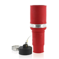 Product Image of Female, Plug Insulator, Crimped, 313MCM to 777MCM Cable, 1135Amp Max., 1000Volt, 49 Series, Rhino-Hide Single Pole Connector (Red)