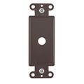 Product Image of 1-Gang Decora Adapter For Rotary Dimmers, Fits Over .406" Dimmer Shaft (Brown)