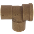 Product Image of 1" C x F x C Cast Brass Tee (Lead Free)