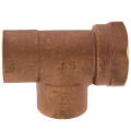 Product Image of 3/4" C x F x C Cast Brass Tee (Lead Free)