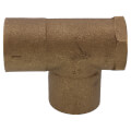 Product Image of 1" x 3/4" x 1" C x F x C Cast Brass Tee (Lead Free)