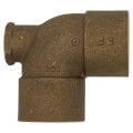 Product Image of 1-1/2" x 1/2" x 1-1/2" C x F x C Cast Brass Tee (Lead Free)