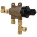 Product Image of Thermostatic Mixing Valve for Single or Multiple Faucet Installations (Rough Brass), 131-CABNF