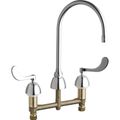 Product Image of Deck Mounted Commercial Sink Faucet (Polished Chrome), 201-G8AE26-5-317AB