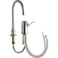 Product Image of Single Lever Deck-Mounted Bathroom Faucet, Two-Hole (Polished Chrome), 2302-ABCP