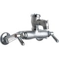 Product Image of Wall-Mounted Service Sink Faucet w/ Adjustable Centers (Rough Chrome), 305-VBRRCF