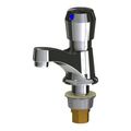 Product Image of Deck-Mounted Metering Bathroom Faucet, Single Water Inlet Fitting, Single-Hole (Polished Chrome), 333-665PSHABCP