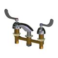 Product Image of Deck-Mounted Bathroom Faucet w/ 8" Centers (Polished Chrome), 404-V317ABCP