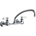 Product Image of 540 Series - Wall-Mounted Manual Faucet w/ Adjustable Centers (Polished Chrome), 540-LDL9ABCP