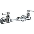 Product Image of 540 Series - Wall-Mounted Manual Faucet w/ Adjustable Centers (Polished Chrome), 540-LDLESAB