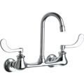 Product Image of 540 Series - Wall-Mounted Manual Faucet w/ Adjustable Centers (Polished Chrome), 631-ABCP