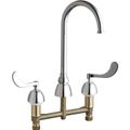 Product Image of Deck-Mounted Lavatory Faucet w/ 8" Centers (Polished Chrome), 786-GN2FCABCP