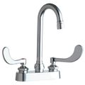 Product Image of Deck-Mounted Bathroom Faucet w/ 4" Centers (Polished Chrome), 895-317E2805-5ABCP