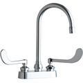 Product Image of Deck-Mounted Bathroom Faucet w/ 4" Centers (Polished Chrome), 895-GN2AE3-319ABCP