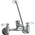 Product Image of Wall-Mounted Service Sink Faucet w/ 8" Centers (Polished Chrome), 897-CCP