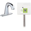 Product Image of EQ Series Touch-Free Lavatory Faucet, Round, 4P, Battery Powered, DS Internal Mixing, ASSE 1070 (Polished Chrome), EQ-A12A-13ABCP