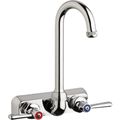 Product Image of Workboard Faucet, Wall Mount, 4" Centers (Polished Chrome), W4W-GN1AE1-369ABCP