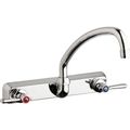 Product Image of Workboard Faucet, Wall Mount, 8" Centers (Polished Chrome), W8W-L9E35-369ABCP