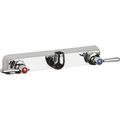 Product Image of Workboard Faucet, Wall Mount, 8" Centers, Less Spout (Polished Chrome), W8W-LES369AB