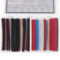 Product Image of 3/16" - 1" Thin-Wall Heat Shrinkable Multicolor Tubing Assortment w/ Plastic Storage Case