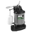 Product Image of CICDU790 1/3 HP, Heavy Duty ALL Cast Iron Auto Submersible Sump Pump w/ Vertical Float Switch