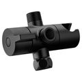 Product Image of Matte Black Shower Arm Diverter, CL707BL