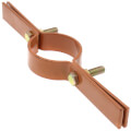 2-1/2" Copper Epoxy Coated Riser Clamp