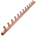 Product Image of 1-1/4" Male Sweat Copper Manifold w/ 3/4" Sweat Loops (12 Outlets)