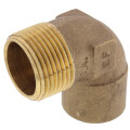 Product Image of 1" C x M Cast Brass 90-Degree Elbow (Lead Free)