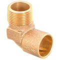 Product Image of 1-1/4" C x M Cast Brass 90-Degree Elbow (Lead Free)