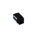 Product Image of 8 Conductor RJ45 Telephone Jack, Category 5e (Black)
