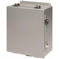 Product Image of 8" Wide, 10" High, 6" Deep, Steel Electrical Enclosure, Nema 12, 13 & 4
