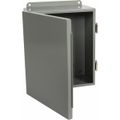 Product Image of 10" Wide, 12" High, 5" Deep, Steel Electrical Enclosure, Nema 12 & 13