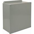 Product Image of 12" Wide, 12" High, 6" Deep, Screw Cover, Steel Electrical Enclosure, Nema 12 & 13