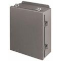 Product Image of 12" Wide, 12" High, 6" Deep, Steel Electrical Enclosure, Nema 12, 13 & 4