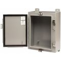 Product Image of 12" Wide, 16" High, 6" Deep, Steel Electrical Enclosure, Nema 12, 13 & 4