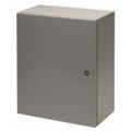 Product Image of 12" Wide, 16" High, 6" Deep, Steel Electrical Enclosure, Nema 12 & 4