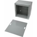 Product Image of 6" Wide, 6" High, 4" Deep, Steel Junction Box Enclosure, Nema 1, No Knockout